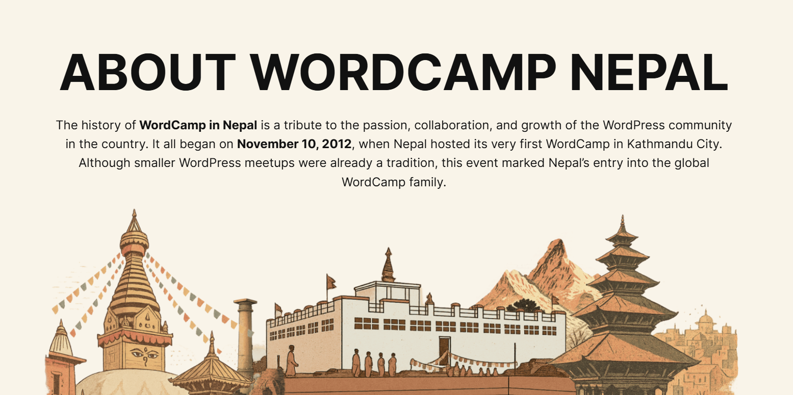 WordCamp Nepal: A Journey of Community, Collaboration, and Digital Future